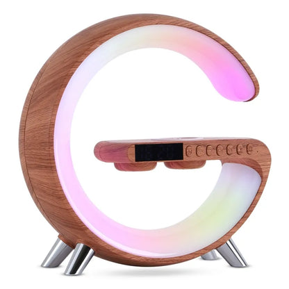 Glohm One Charger Lamp - Wood