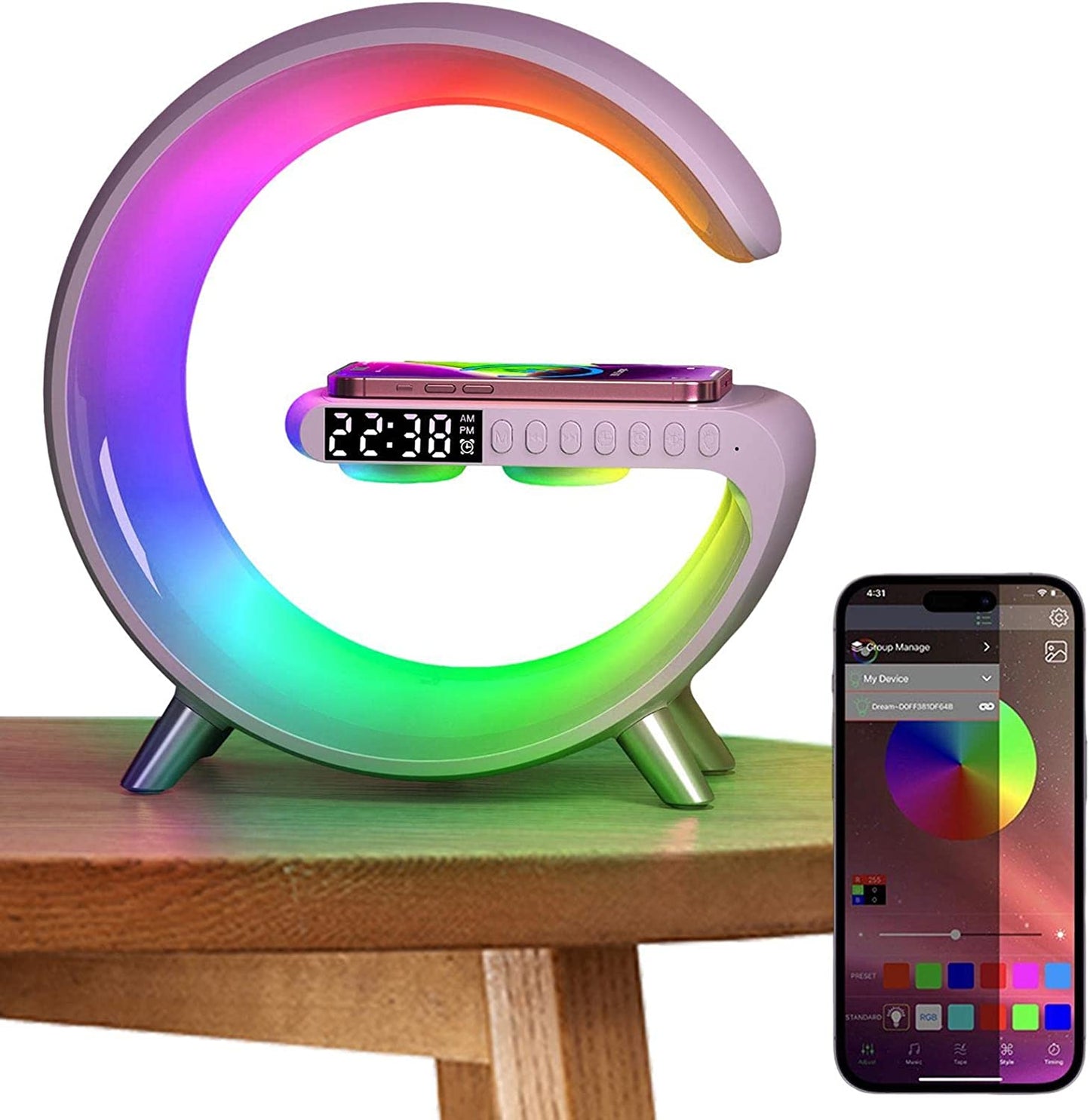 Glohm One Charger Lamp - White